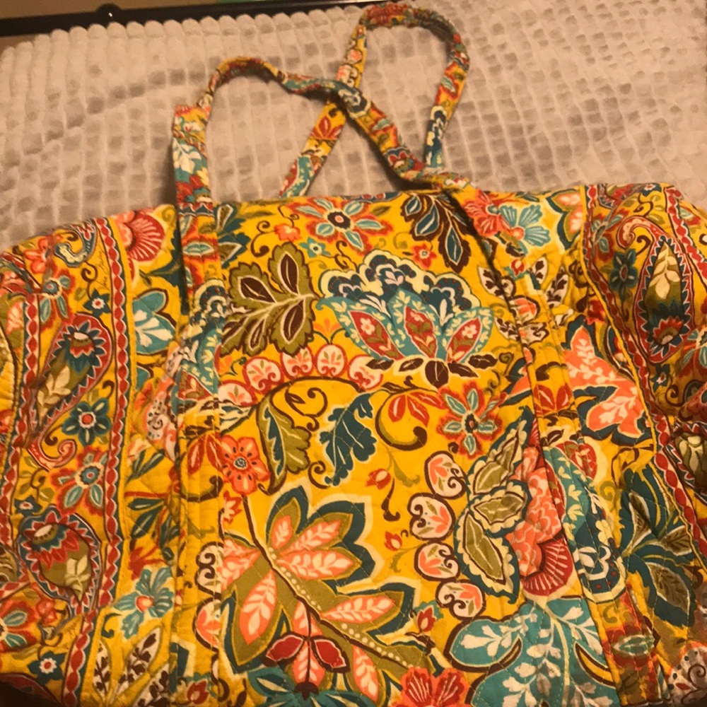Vera Bradley Large Travel Duffel Bag - RETIRED